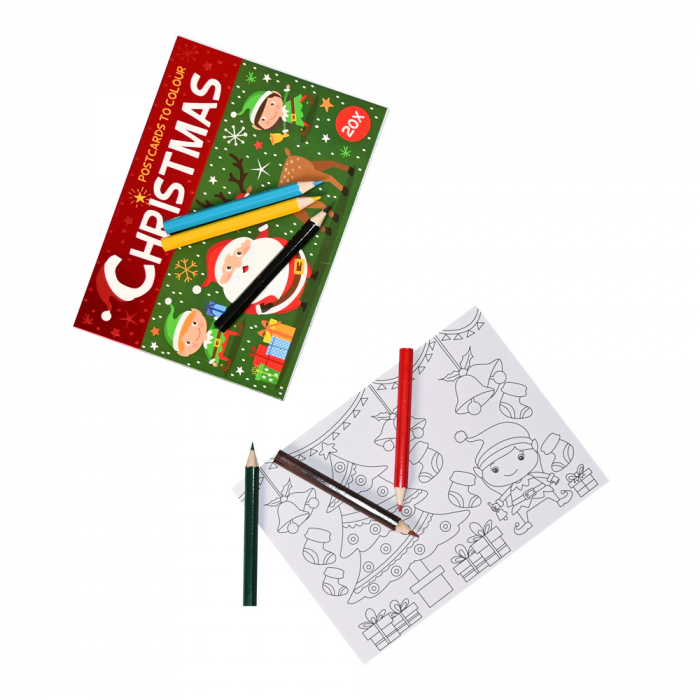 Set creativ Carti postale cu tematica de Craciun [4]