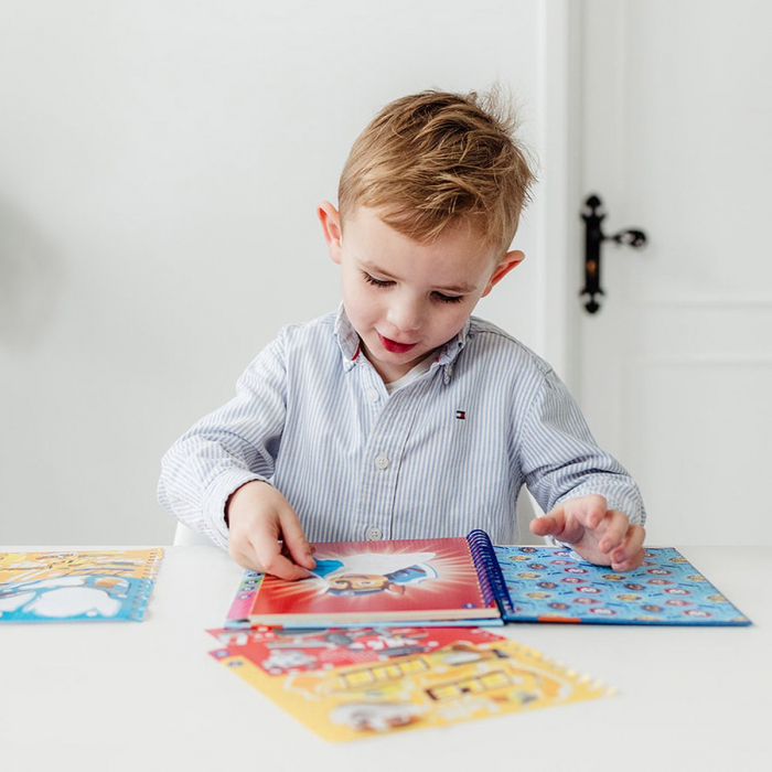 Set creativ cu abtibilduri, lipeste pe numere, Paw Patrol [5]