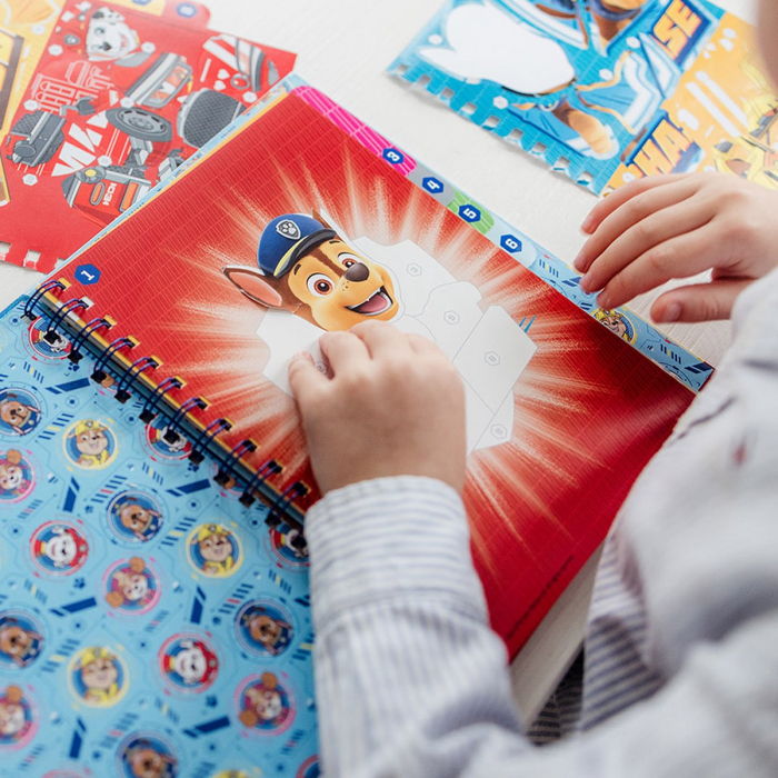 Set creativ cu abtibilduri, lipeste pe numere, Paw Patrol [8]