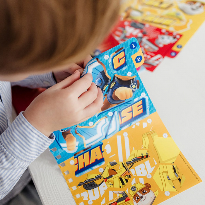 Set creativ cu abtibilduri, lipeste pe numere, Paw Patrol [3]