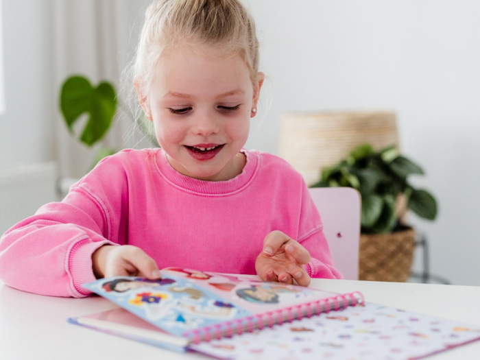 Set creativ cu abtibilduri, lipeste pe numere, Disney Princess [6]