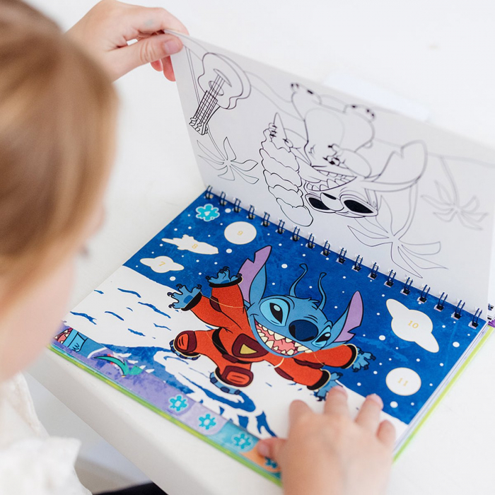 Set creativ cu abtibilduri, lipeste pe numere, Lilo si Stitch [3]