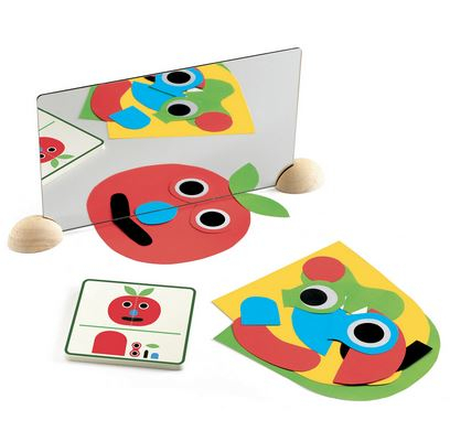 Set creativ cu oglinzi Djeco, Ze mirror Faces [3]