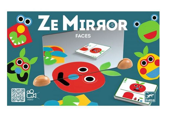Set creativ cu oglinzi Djeco, Ze mirror Faces [2]