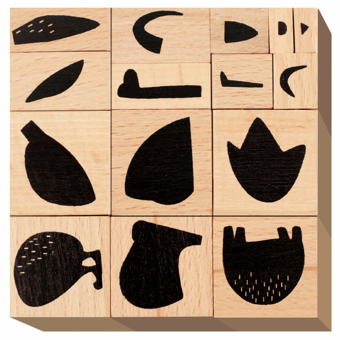 Set creativ cu stampile - Dinozauri [4]