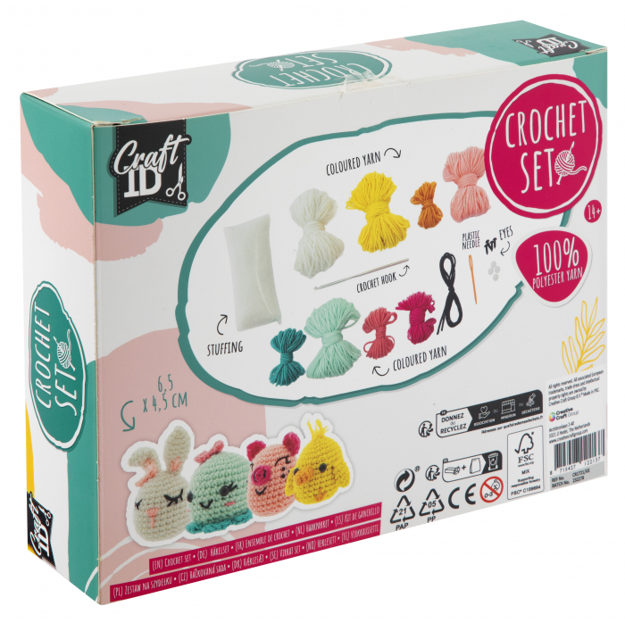 Set creativ de crosetat, Animale, Craft Sensations [2]