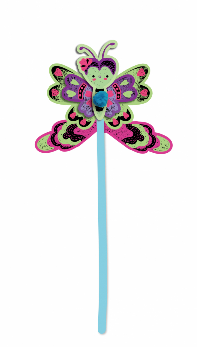 Set creativ de razuit Buchet - Fluture [5]