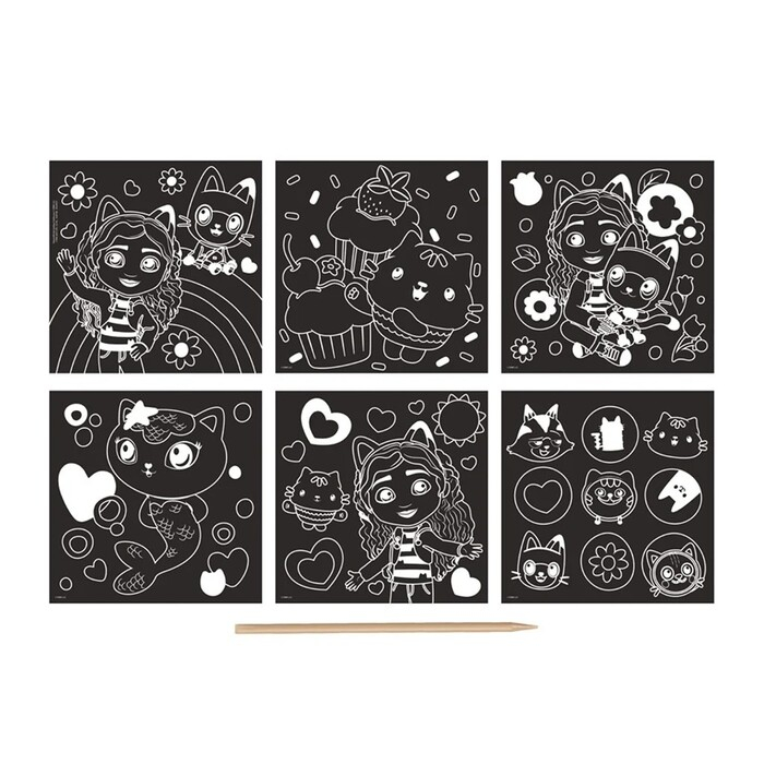 Set creativ de razuit Gabby Dollhouse [2]