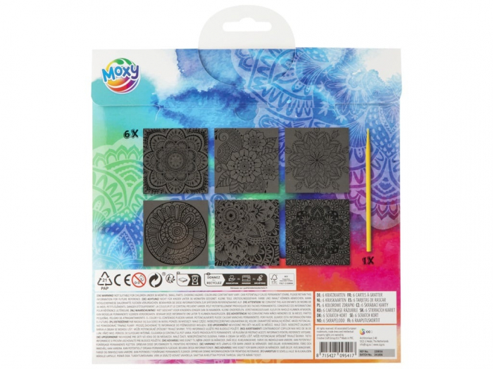 Set creativ de razuit, Mandala  [2]