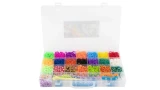 Set creativ de tesut cu elastice, in cutie de plastic [2]