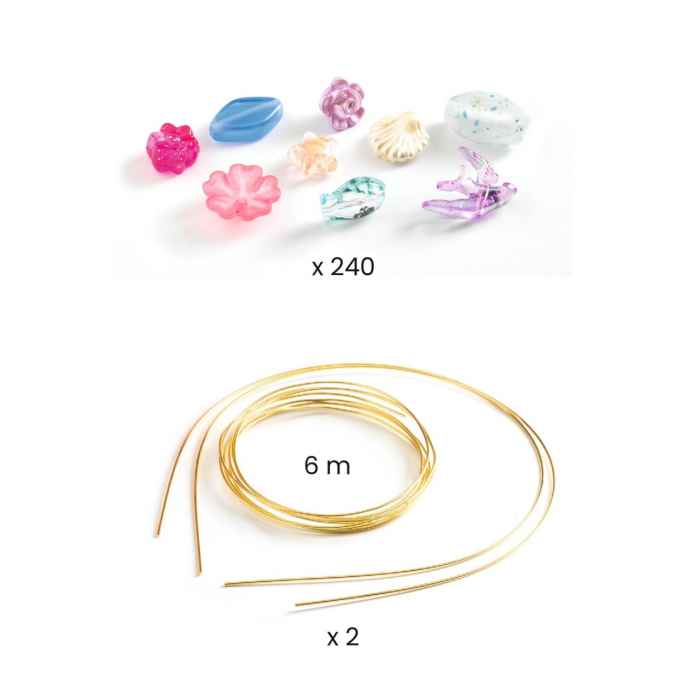 Set creativ diademe printese, Djeco [2]