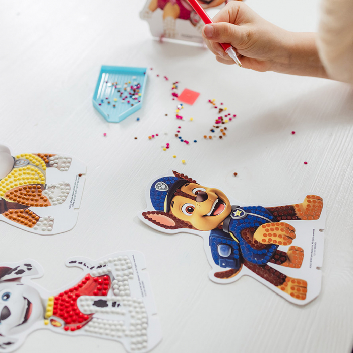 Set creativ diamond painting Paw Patrol, Patrula Catelusilor, Totum [10]