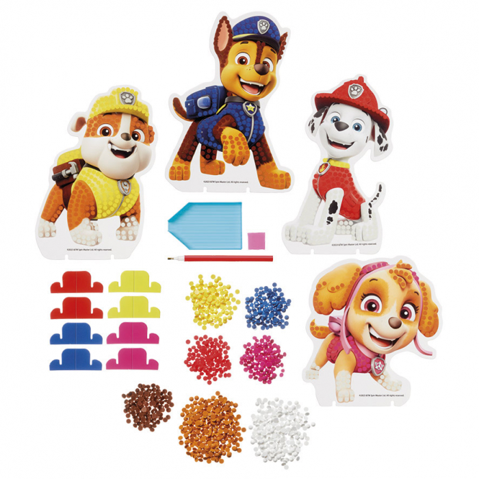 Set creativ diamond painting Paw Patrol, Patrula Catelusilor, Totum [4]