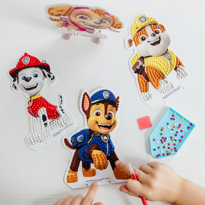 Set creativ diamond painting Paw Patrol, Patrula Catelusilor, Totum [6]