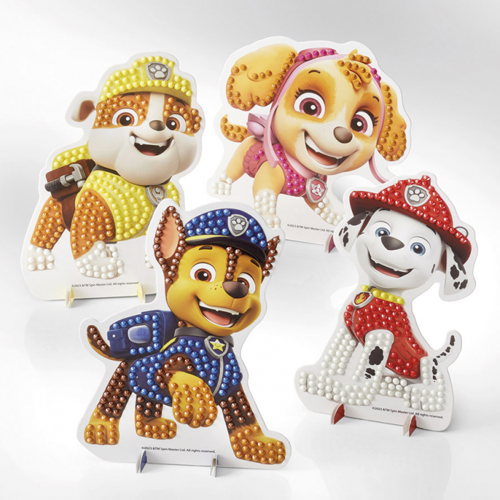Set creativ diamond painting Paw Patrol, Patrula Catelusilor, Totum [5]