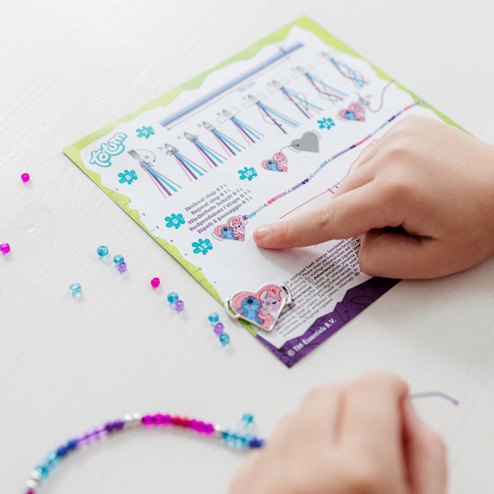 Set creativ DIY 2 în 1, Creeaza bratari si figurine din ipsos, Disney Lilo si Stitch [2]