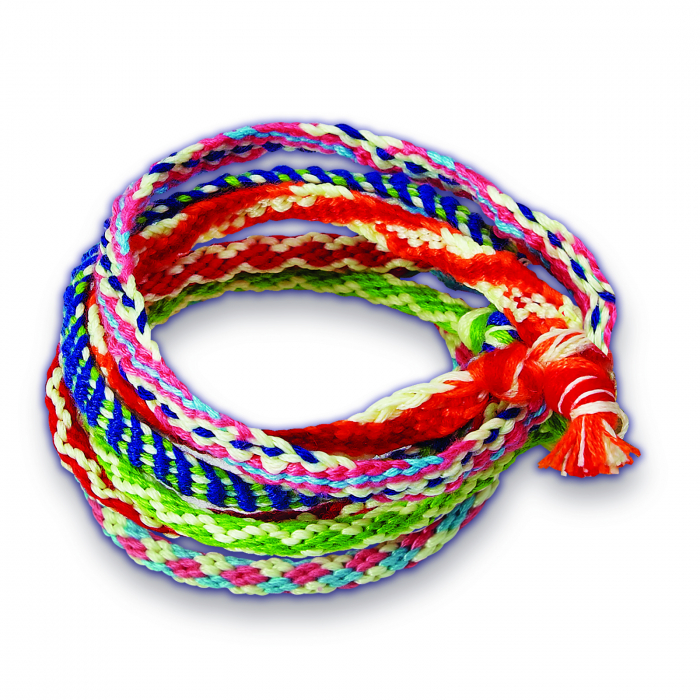 Set creativ DIY - Bratarile prieteniei, fosforescente [4]