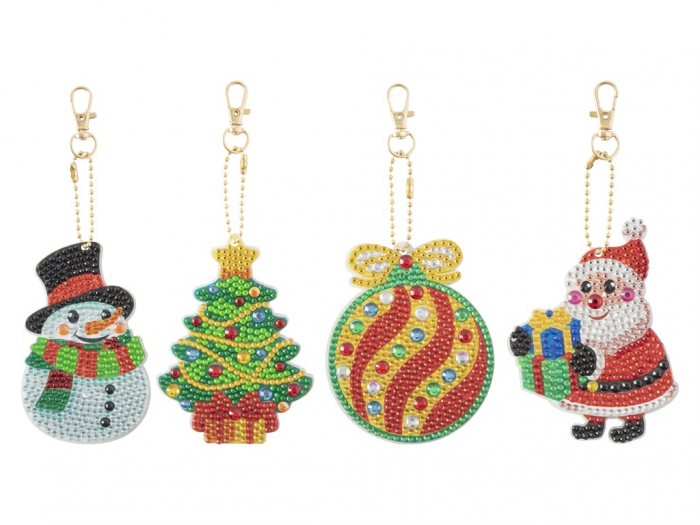 Set creativ DIY, Breloc cu tematica de Craciun [2]