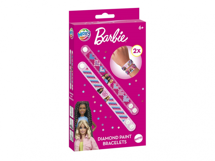 Set creativ DIY, Creeaza bratari cu tehnica diamond painting, Barbie [1]