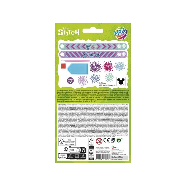 Set creativ DIY, Creeaza bratari cu tehnica diamond painting, Disney Lilo si Stitch [2]