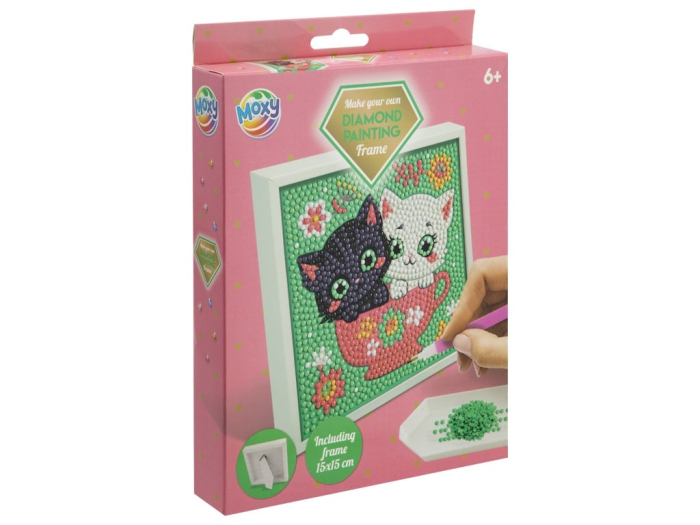 Set creativ DIY, Creeaza propriul tablou cu diamante, Moxy [1]