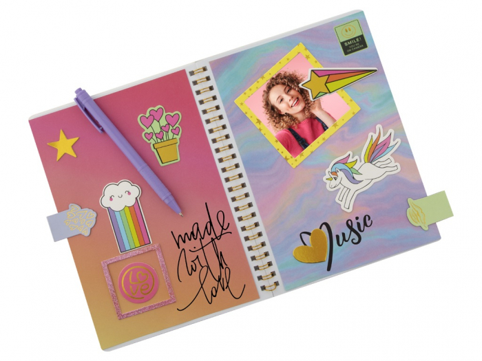 Set creativ DIY cu 36 accesorii, Creeaza propriul jurnal, Grafix [3]