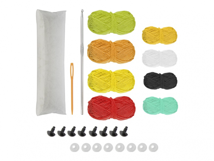 Set creativ DIY de crosetat, Animale simpatice [3]
