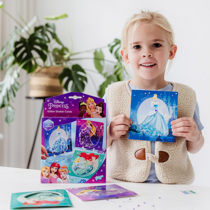 Set creativ DIY, felicitari cu slipici Disney Princess [11]