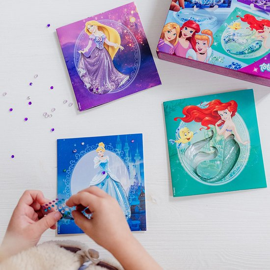 Set creativ DIY, felicitari cu slipici Disney Princess [3]