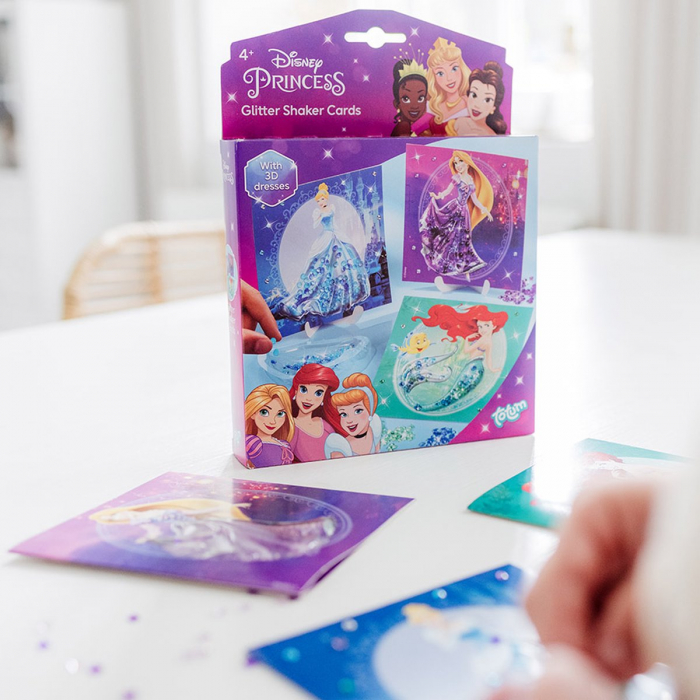 Set creativ DIY, felicitari cu slipici Disney Princess [2]