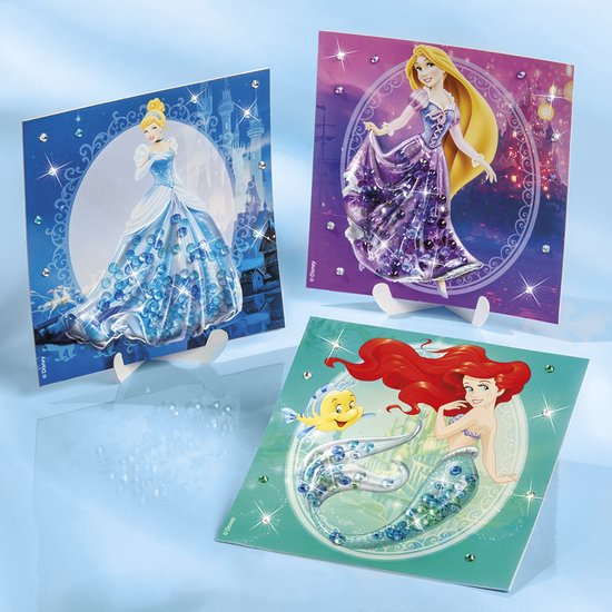 Set creativ DIY, felicitari cu slipici Disney Princess [9]