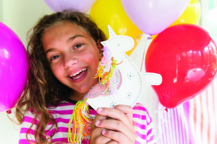 Set creativ DIY - Geanta din piele artificiala Unicorn [4]