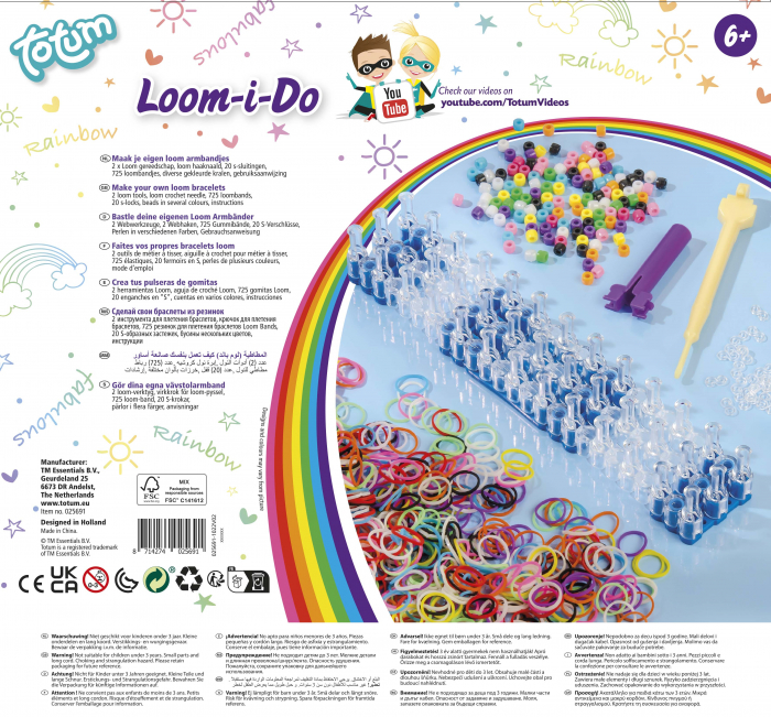 Set creativ DIY gherghef cu elastice [2]
