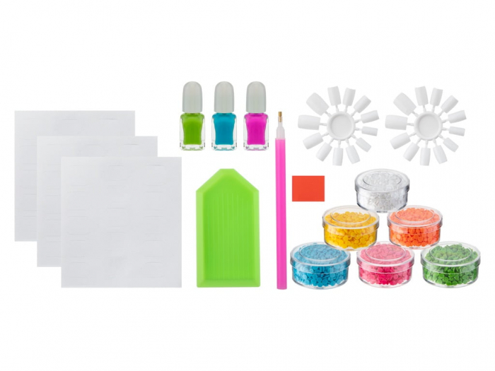 Set creativ DIY Manichiura cu diamond painting [4]