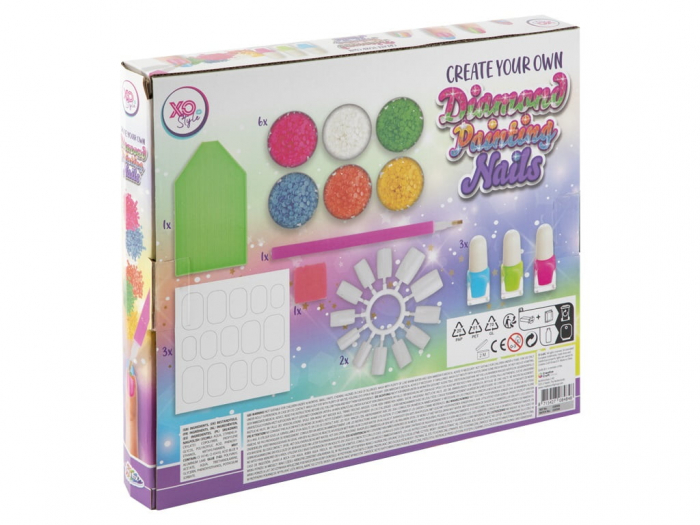 Set creativ DIY Manichiura cu diamond painting [5]