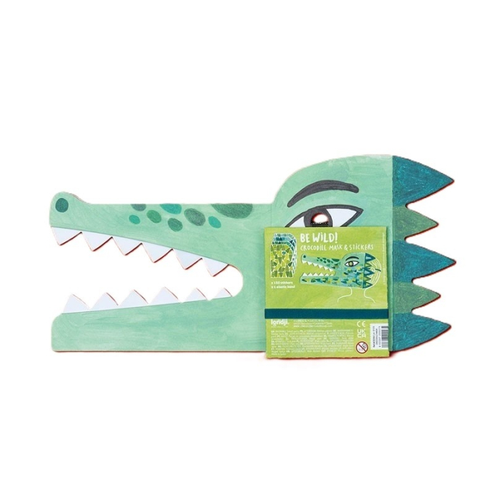 Set creativ DIY Masca pentru copii Crocodil, Londji [3]