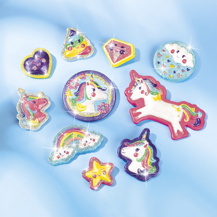 Set creativ DIY Modeleaza si picteaza unicorni [4]