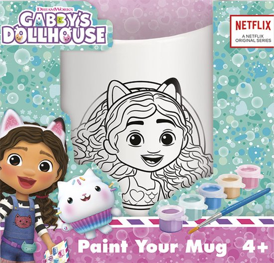 Set creativ DIY, Picteaza canuta cu Gabby Dollhouse [2]