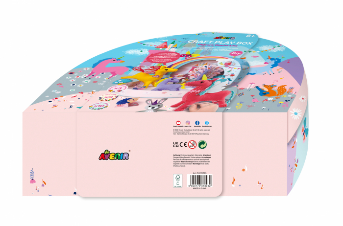 Set creativ DIY portabil - Lumea Fantastica a Unicornilor cu activitati de cusut, construit si joc de rol [7]