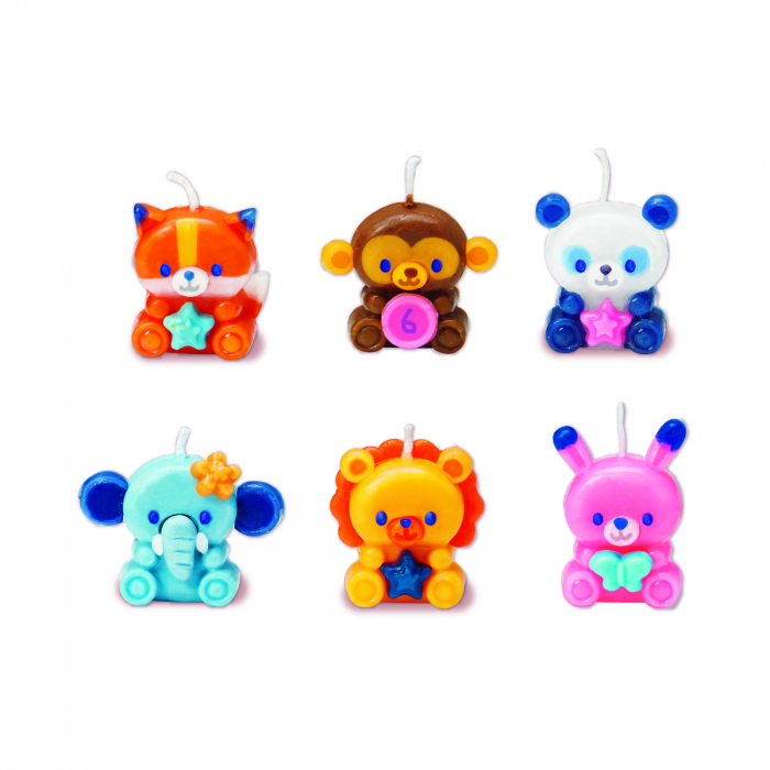 Set creativ DIY - Realizeaza lumanari in forma de animalute [3]