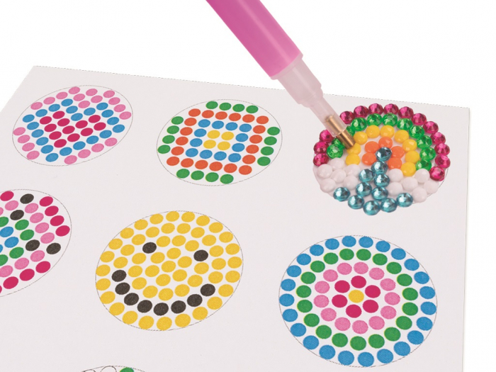 Set creativ DIY, Set 3 bijuterii, diamond painting [6]