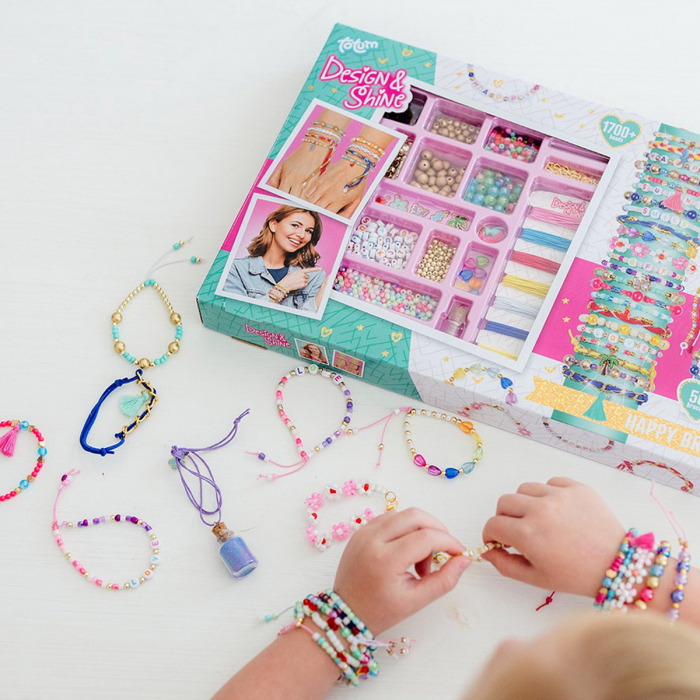 Set creativ DIY XL, Bratari vesele, Design and shine [2]