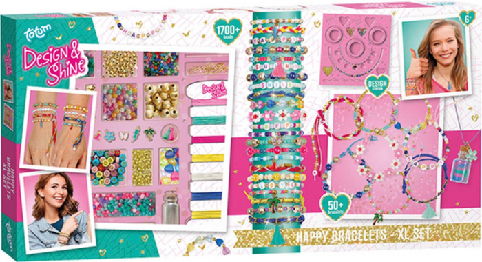 Set creativ DIY XL, Bratari vesele, Design and shine [1]