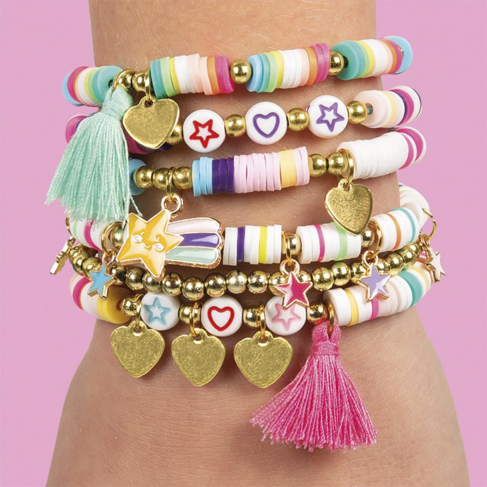 Set creativ DYI Bratari cu talismane norocoase, Design and shine [6]