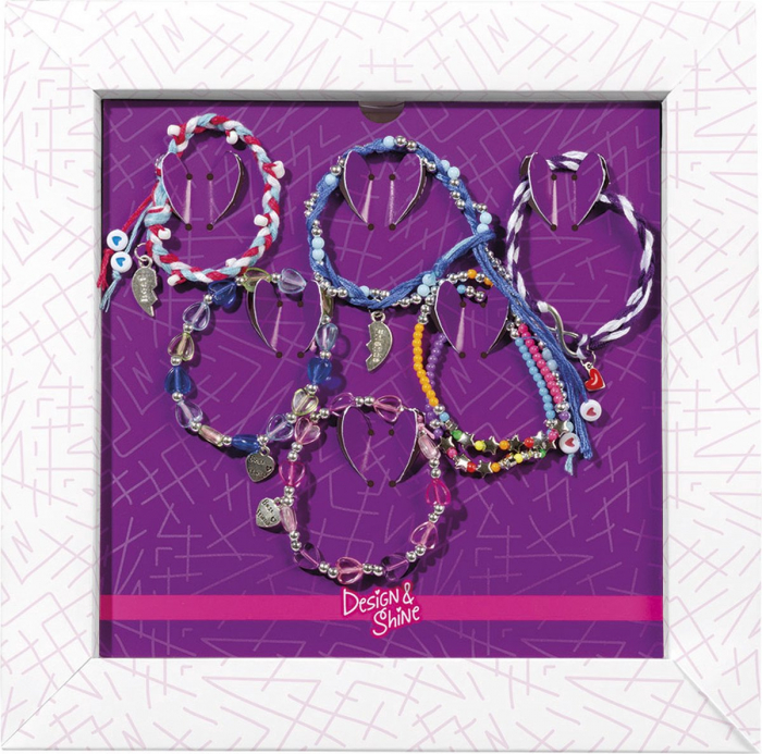 Set creativ DYI Bratarile prieteniei, Design and shine [8]