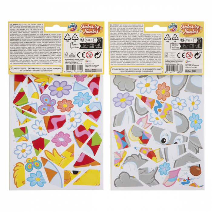 Set creativ Lipeste pe numere tematica Paste [3]