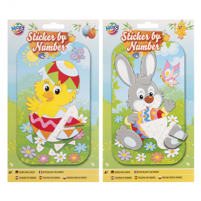 Set creativ Lipeste pe numere tematica Paste [2]