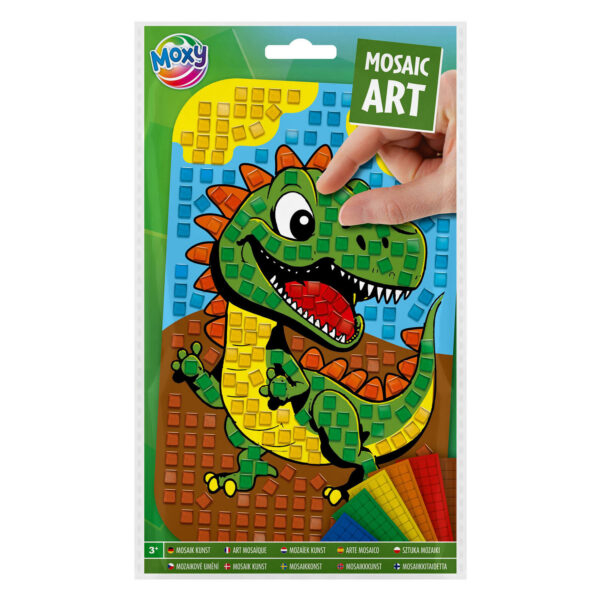 Set creativ, Mozaic din spuma, metalic , A5 [1]