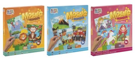 Set creativ, Mozaic pe numere, Grafix [4]