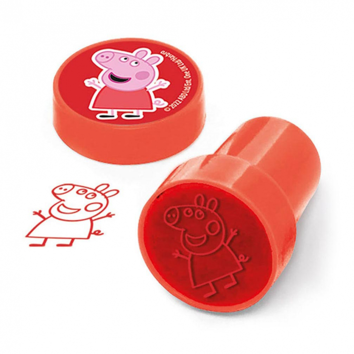 Set creativ Peppa Pig - stampile, carnetel, creioane colorate [2]